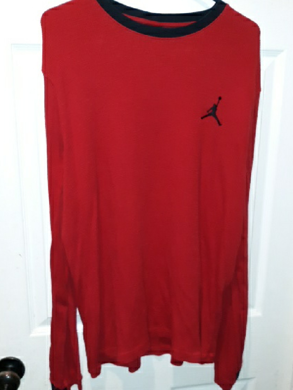 Jordan Jumpman Logo Vintage Thermal Waffle Longsleeve